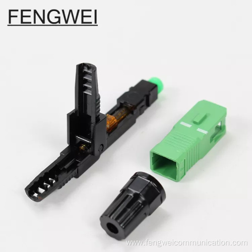 Embed cable fast connector Singlemode Optic